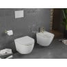 Mexen Lena bideu suspendat, alb/auriu linia - 35224805