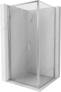 Mexen Exo-F cabină de duș pliabilă 110 x 110 cm, transparentă, cromată - 816-110-110-01-00