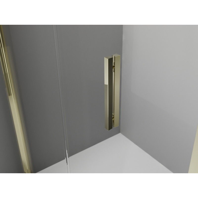 Mexen Exo-F cabina de duș pliabilă 120 x 110 cm, transparentă, aurie - 816-120-110-50-00