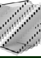 Mexen Exo összecsukható zuhanykabin 120 x 70 cm, átlátszó, fekete - 816-120-070-70-00