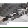 Mexen Velar L paravan de baie 2 canaturi glisante 70 x 150 cm, transparent, aur roz - 896-070-003-01-60