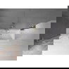 Mexen Velar L paravan cadă 2-bucăți glisant 70 x 150 cm, transparent, auriu - 896-070-003-01-50