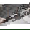 Mexen Velar L kádparaván 2-szárnyú tolóajtós, 80 x 150 cm, átlátszó, csiszolt réz - 896-080-003-01-65