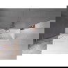 Mexen Velar L kádparaván 2-szárnyú tolóajtós, 80 x 150 cm, átlátszó, csiszolt réz - 896-080-003-01-65