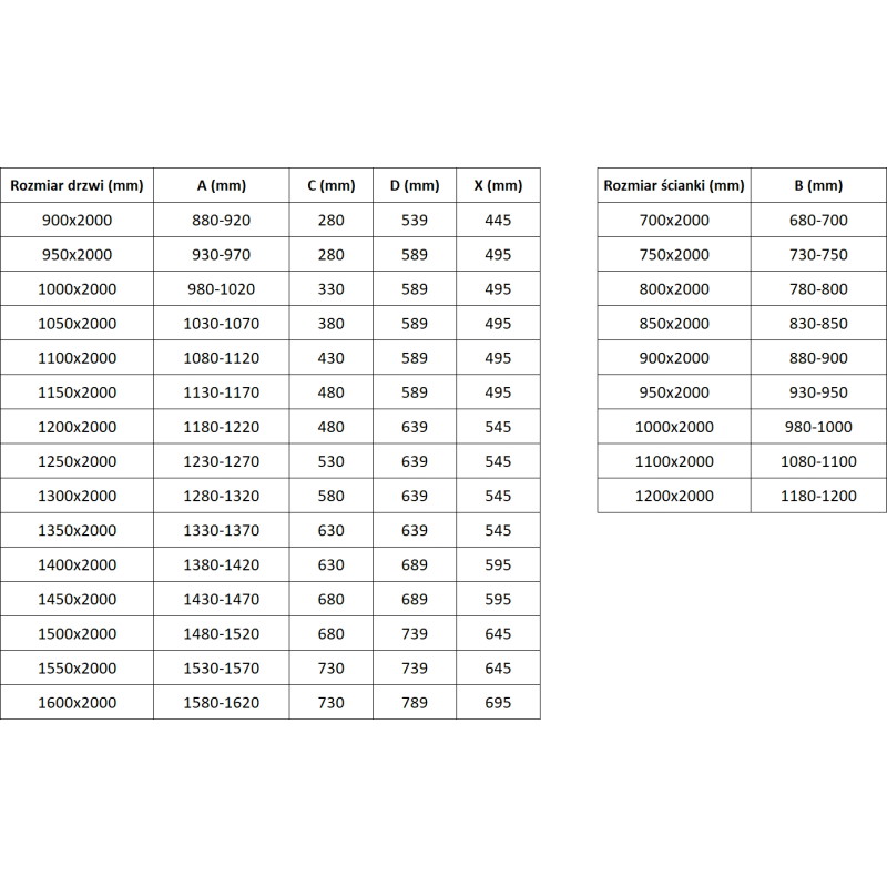 Mexen Exo-R 120 x 90 cm-es nyíló zuhanykabin, átlátszó, arany - 819-120-090-50-00