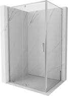 Mexen Exo-R cabină de duș batantă 150 x 110 cm, transparentă, cromată - 819-150-110-01-00