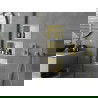 Mexen X-Wall-R raft de încastrare cu flanșă 30 x 20 cm, Aurie - 1950302010