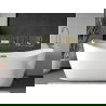 Mexen X-Wall-R raft de încastrare cu flanșă 45 x 20 cm, Aurie - 1950452010