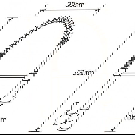Mexen Clara baterie de bucătărie, inox - 670501-99
