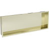 Mexen X-Wall-R fürdőszoba süllyesztett polc kerettel 90 x 30 cm, Arany - 1950903010