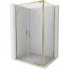 Mexen Exo-BR Duo cabină de duș basculantă 80 x 110 cm, transparentă, aurie - 8182-080-110-50-00