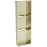 Mexen X-Wall-R raft încastrat cu flanșă și raft 90 x 30 cm, Aurie - 1950903010S