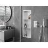 Mexen X-Wall-R raft de nișă cu flanșă și raft 90 x 30 cm, alb - 1920903010S