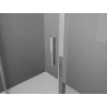 Mexen Exo-S toló zuhanykabin 100 x 120 cm, átlátszó, króm - 8151-100-120-01-00