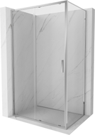 Mexen Exo-S cabină de duș glisantă 110 x 120 cm, transparentă, crom - 8151-110-120-01-00
