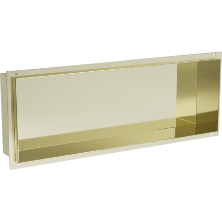 Mexen X-Wall-NR raft încastrat fără guler de mascare 60 x 20 cm, Aurie - 1951602010