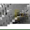 Mexen X-Wall-NR raft încastrat fără guler de mascare prevăzut cu un raft 60 x 30 cm, Aurie - 1951603010S