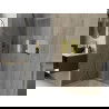 Mexen X-Wall-NR raft încastrat fără guler de mascare prevăzut cu un raft 60 x 30 cm, Aurie - 1951603010S