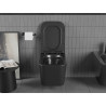 Mexen Teo Rimless WC csésze, fekete matt - 3385XX85