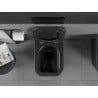 Mexen Teo vas de toaletă Rimless, Negru mat - 3385XX85