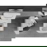 Mexen Teo vas de toaletă Rimless cu capac slim cu închidere lentă , duroplast, Albă - 30850700