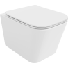 Mexen Teo vas wc fără margini cu capac cu închidere lentă slim, duroplast, alb lucios - 30850600
