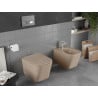 Mexen Teo vas wc Rimless cu capac cu cădere lentă slim, duroplast, cappuccino mat - 30854064