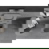 Mexen Teo vas de toaletă Rimless cu capac slim cu închidere lentă , duroplast, Gri deschis mat - 30854061