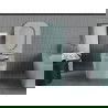 Mexen Teo vas de toaletă Rimless cu capac slim cu închidere lentă, duroplast, Verde deschis mat - 30854048