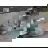 Mexen Teo vas de toaletă Rimless cu capac slim cu închidere lentă, duroplast, Verde deschis mat - 30854048