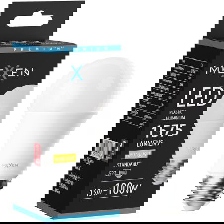 Mexen Nova LED izzó E27, A60, 15W, Meleg - 3000K, 1575 lm - L100-E27-1530-01