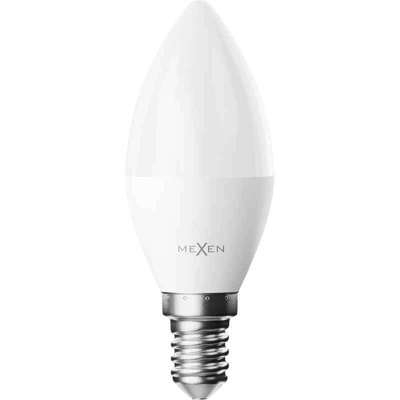 Mexen Nova Bec LED E14, C37, 3W, Neutru - 4000K, 315 lm - L102-E14-0340-01