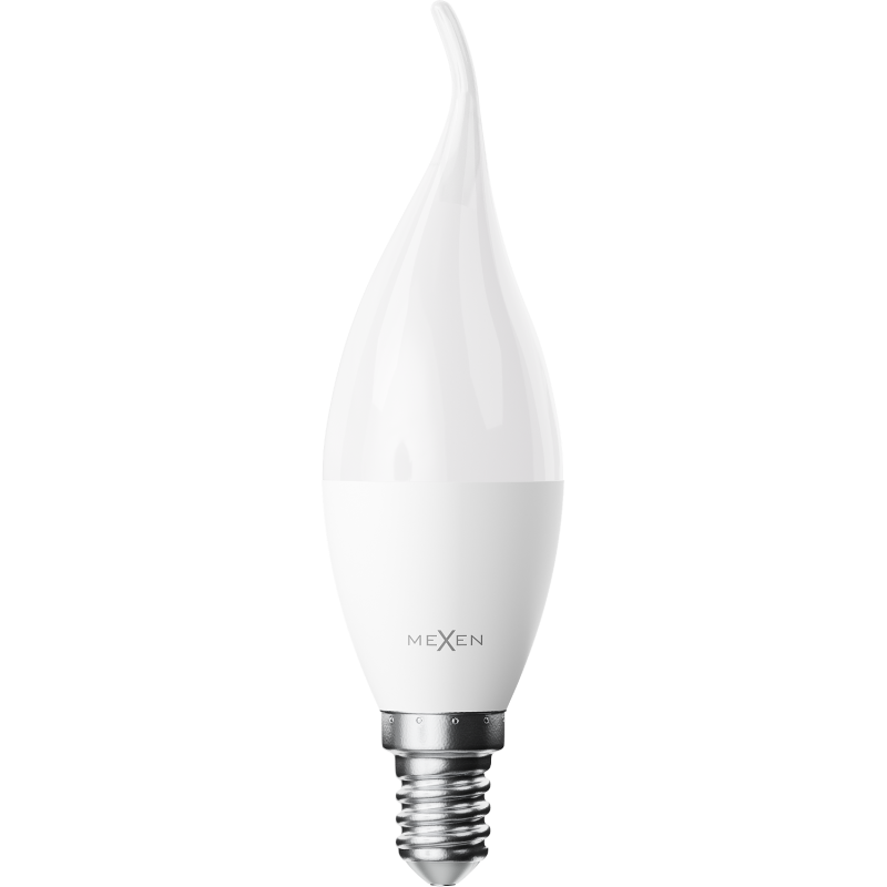 Mexen Nova Bec LED tip flacără E14, C37, 10W, Cald - 3000K, 1055 lm - L106-E14-1030-01