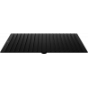 Mexen Slim pălărie de duș 40 x 40 cm, negru - 79140-70