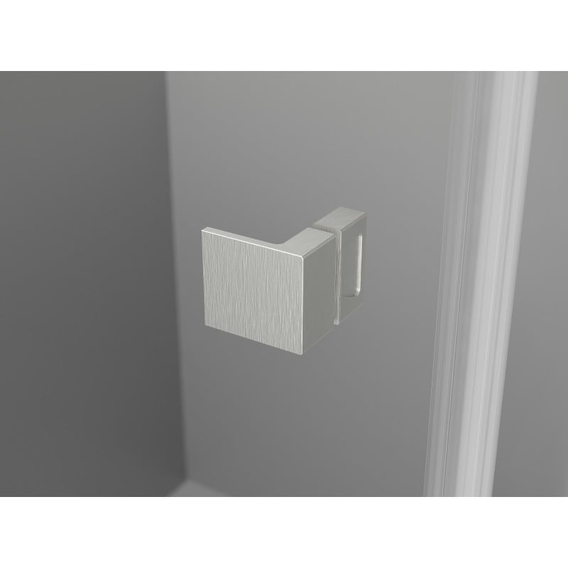 Mexen Lunar L Duo zuhanyajtó 180 cm, átlátszó, matt nikkel - 834DL-180-000-97-00