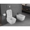 Mexen Stella perem nélküli wc csésze leeresztő automatikás ülőkével, Duroplaszt, Fehér - 30680900