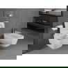 Mexen Stella vas WC fără margini cu capac cu închidere lentă slim, duroplast, alb lucios - 30680900