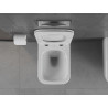 Mexen Stella Rimless WC-csésze lassú lecsapódású slim ülőkével, duroplast, fényes fehér - 30680900