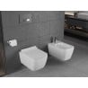 Mexen Stella vas WC Rimless cu capac cu închidere lentă slim, duroplast, alb lucios - 30680800