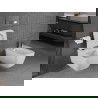 Mexen Stella perem nélküli wc csésze leeresztő automatikás ülőkével, Duroplaszt, Fehér - 30680800