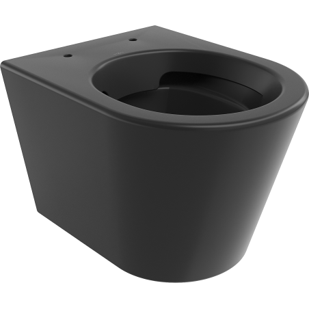 Mexen Rico Rimless WC csésze, fekete matt - 3372XX85