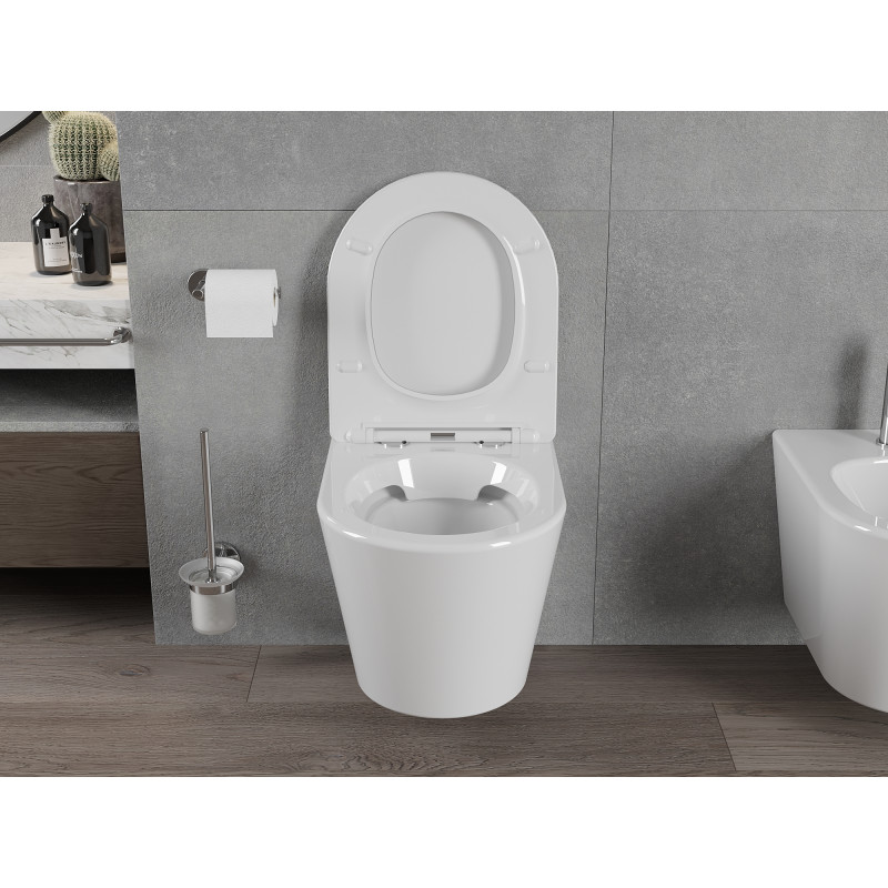 Mexen Rico Rimless WC csésze, fényes fehér - 3372XX00