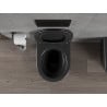 Mexen Rico perem nélküli wc csésze leeresztő automatikás ülőkével, Duroplaszt, Fekete matt - 30721085