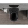 Mexen Rico perem nélküli wc csésze leeresztő automatikás ülőkével, Duroplaszt, Fekete matt - 30720185