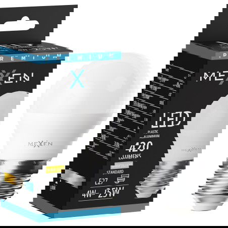 Mexen Nova Bec led E27, G45, 4W, Caldă - 3000K, 420 lm - L101-E27-0430-01