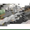 Mexen Bruno chiuvetă din granit cu 1 compartiment cu picurător 795 x 495 mm, gri, sifon Auriu - 6513791010-71-G