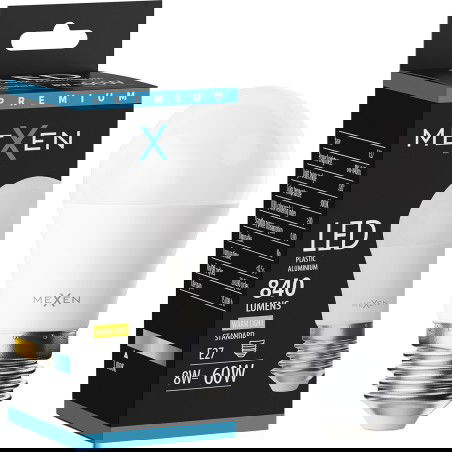 Mexen Nova LED izzó E27, G45, 8W, Meleg - 3000K, 840 lm - L101-E27-0830-01