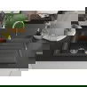 Mexen Bruno chiuvetă din granit cu 1 compartiment cu picurător 795 x 495 mm, Negru cu picățele - 6513791010-76