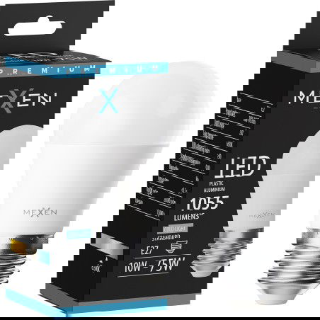 Mexen Nova Bec LED E27, G45, 10W, Rece - 6500K, 1055 lm - L101-E27-1065-01