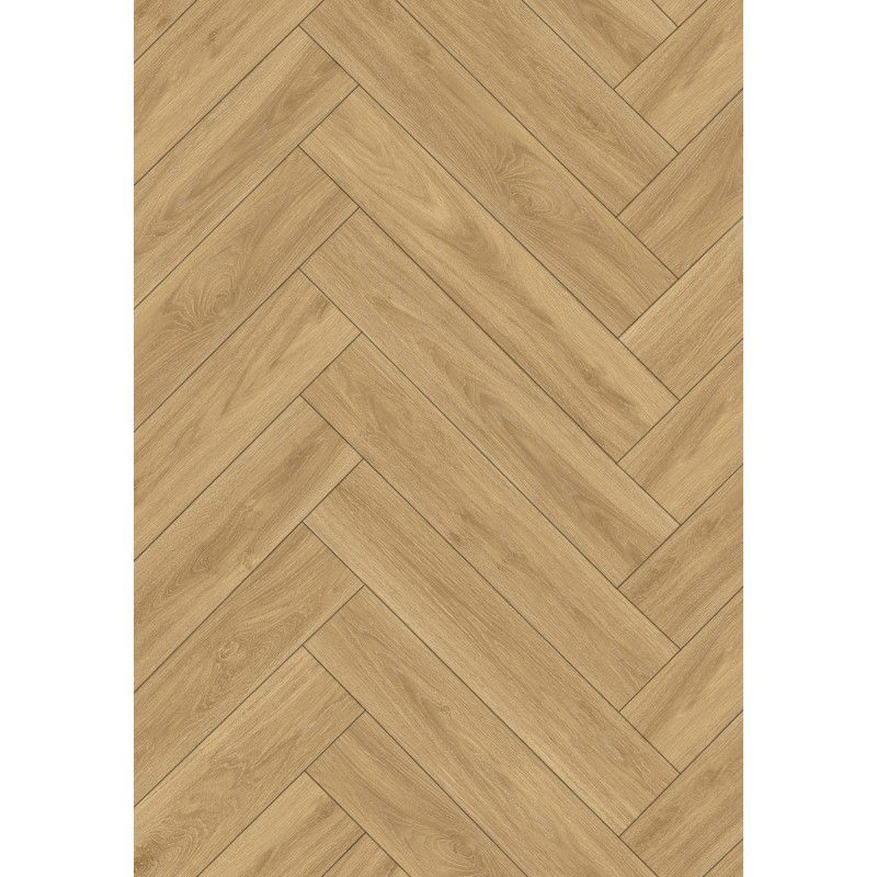 Mexen Cape Coral  panouri de vinil chevron 635 x 127 mm SPC 6,5 mm strat suport 1,5 mm, 4 V-Fuga, stejar